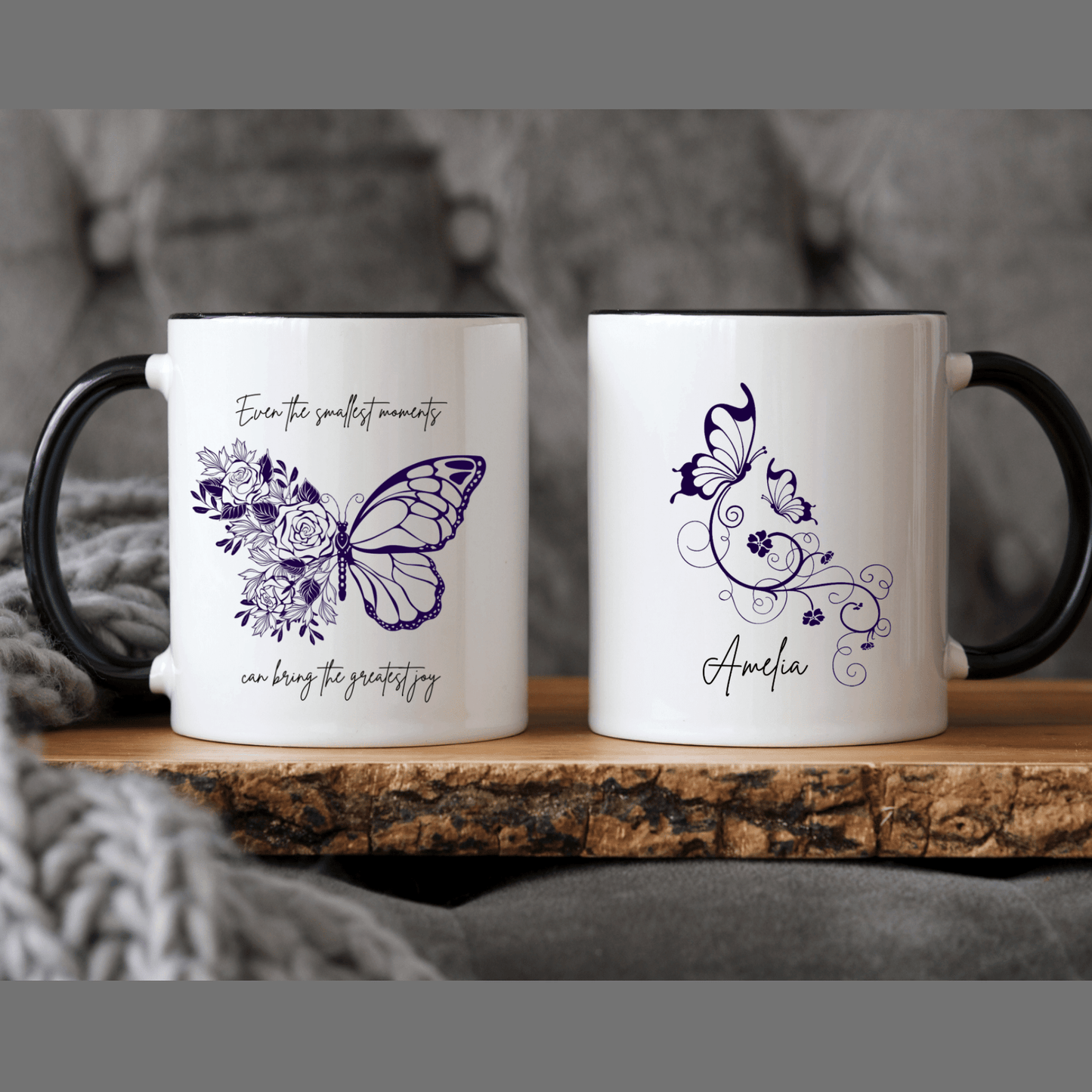 Butterfly mug