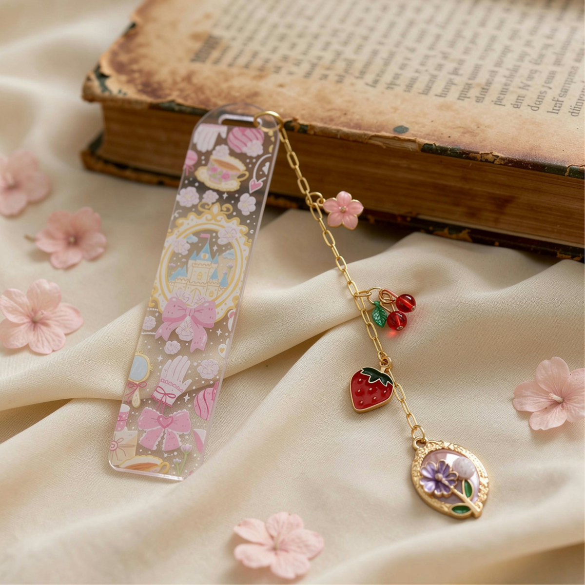 Princess Bookmark Fairytale Bookmark Castle Bookmark