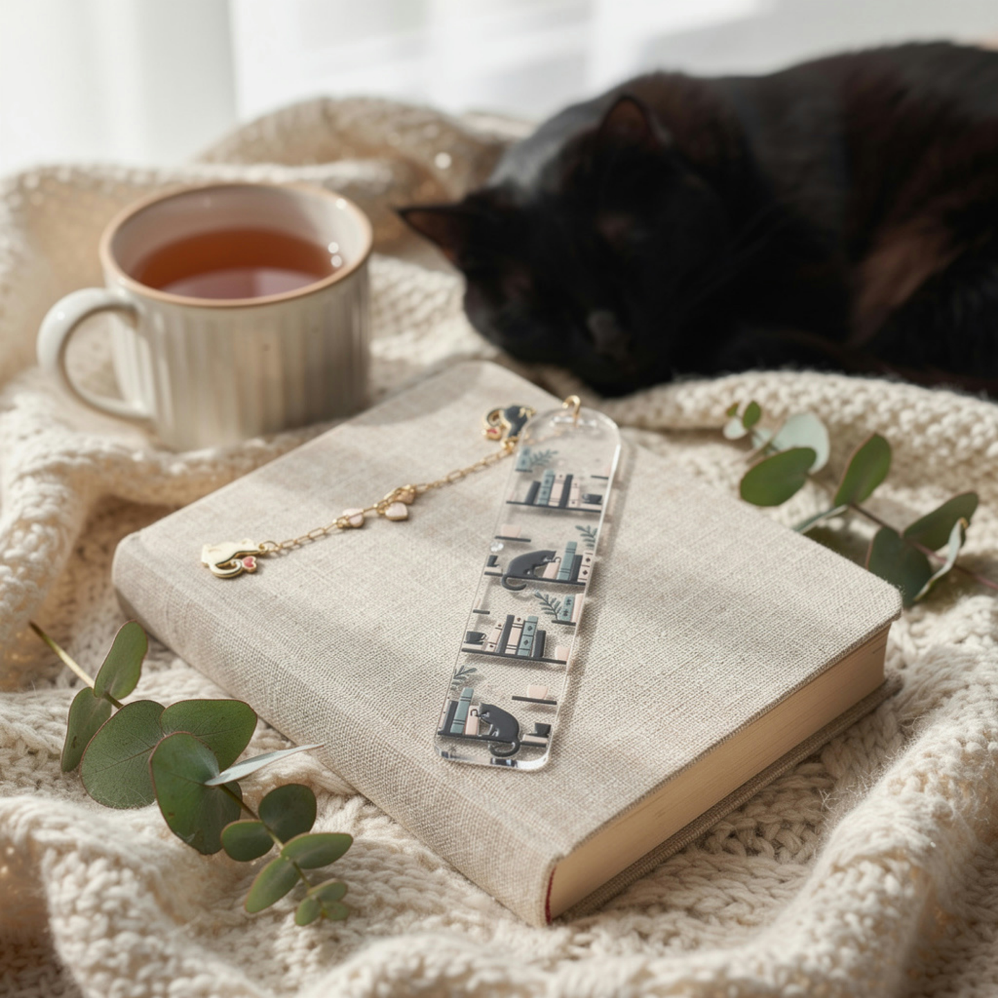 Cats and Books Bookmark. Cat Lover Bookmark Gift. Cat Bookshelf Bookmark. Cats & Books Bookmark Book Lover Cat Bookmark. Bookmark Cats Books