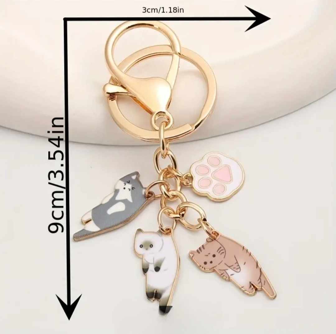 Cat Keychain