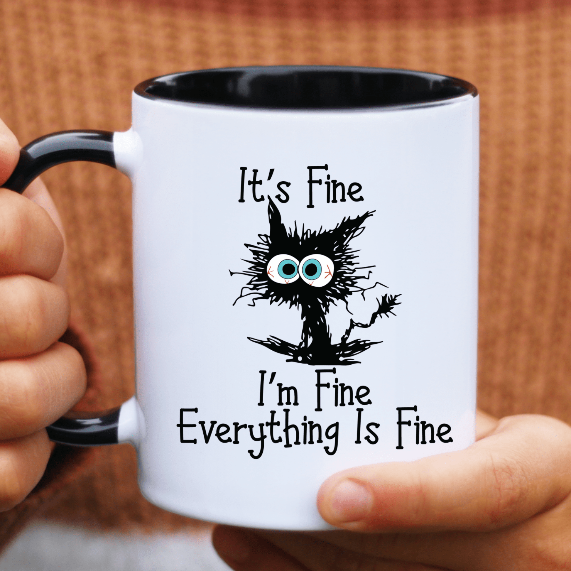 Cat meme mug