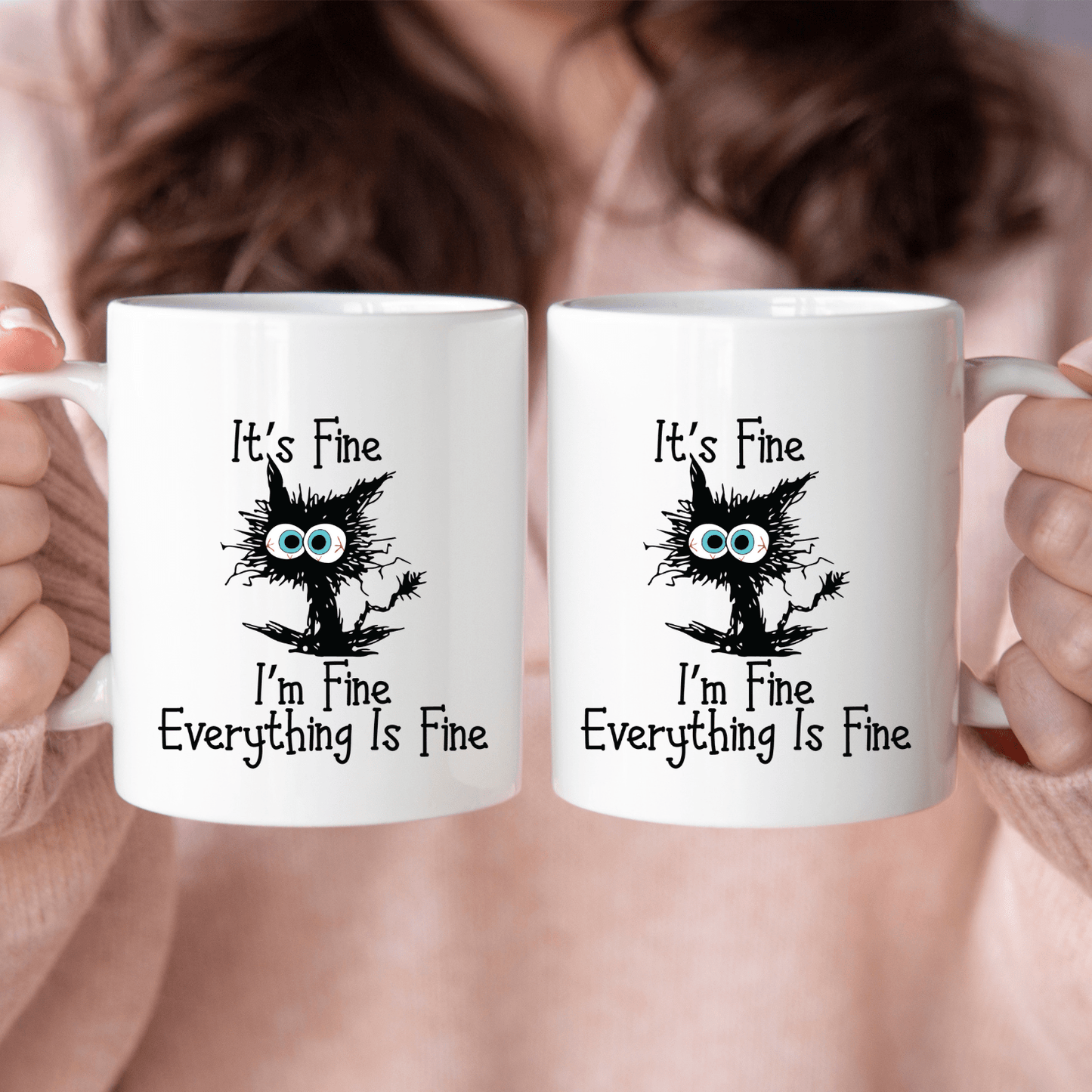 Cat meme mug