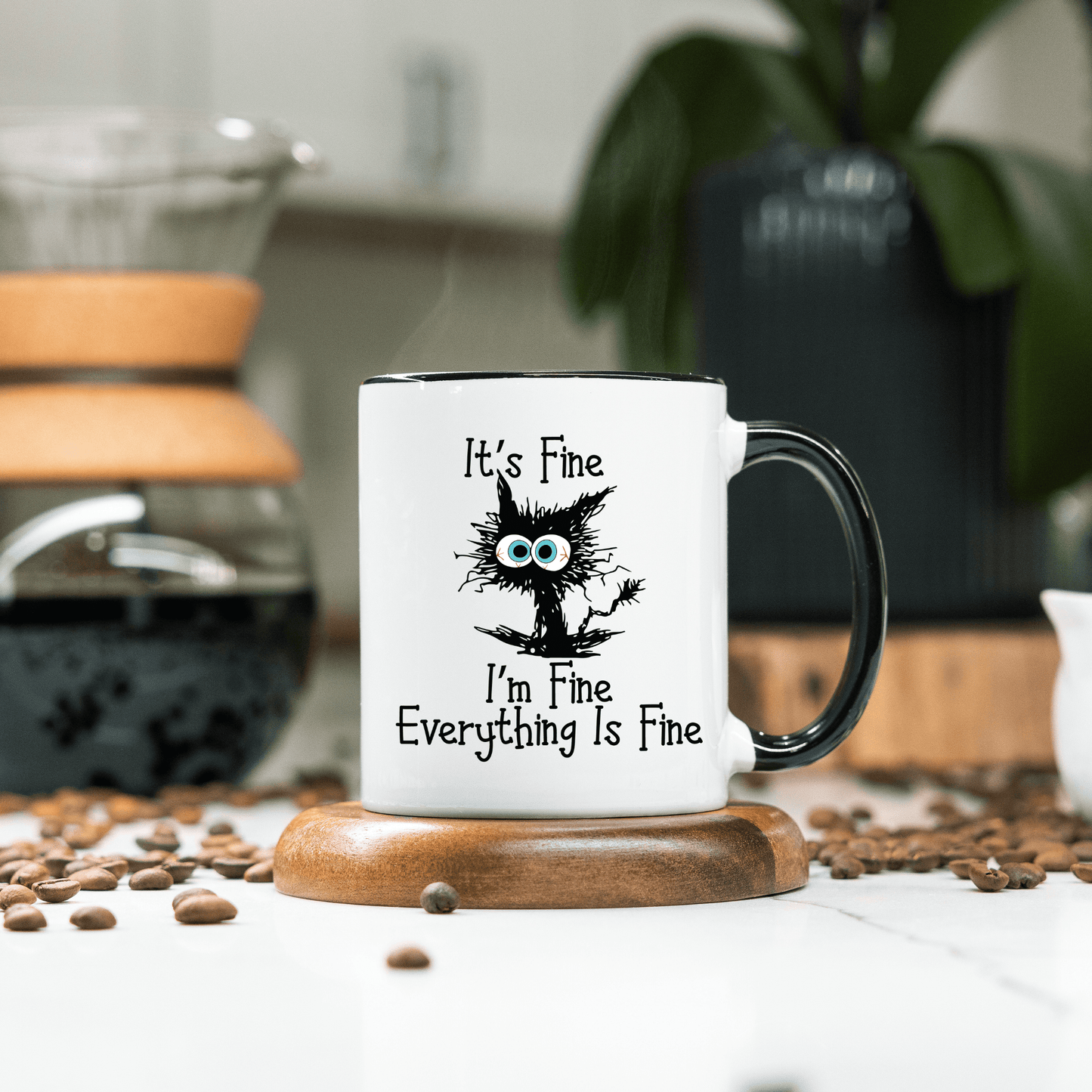 Cat meme mugs