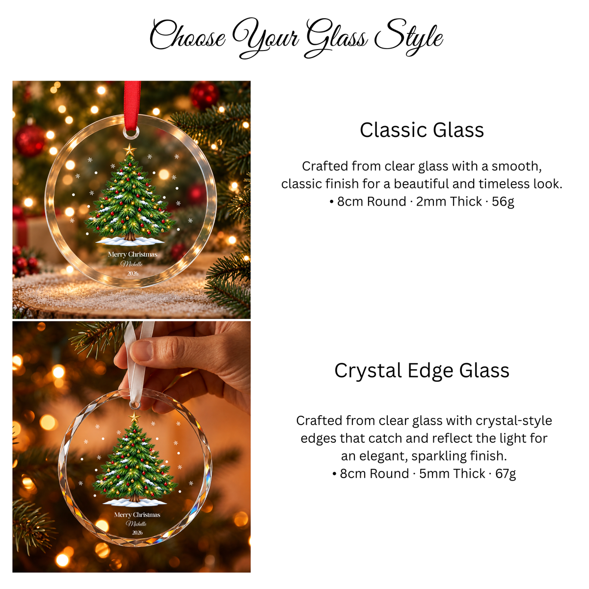 choose your glass style