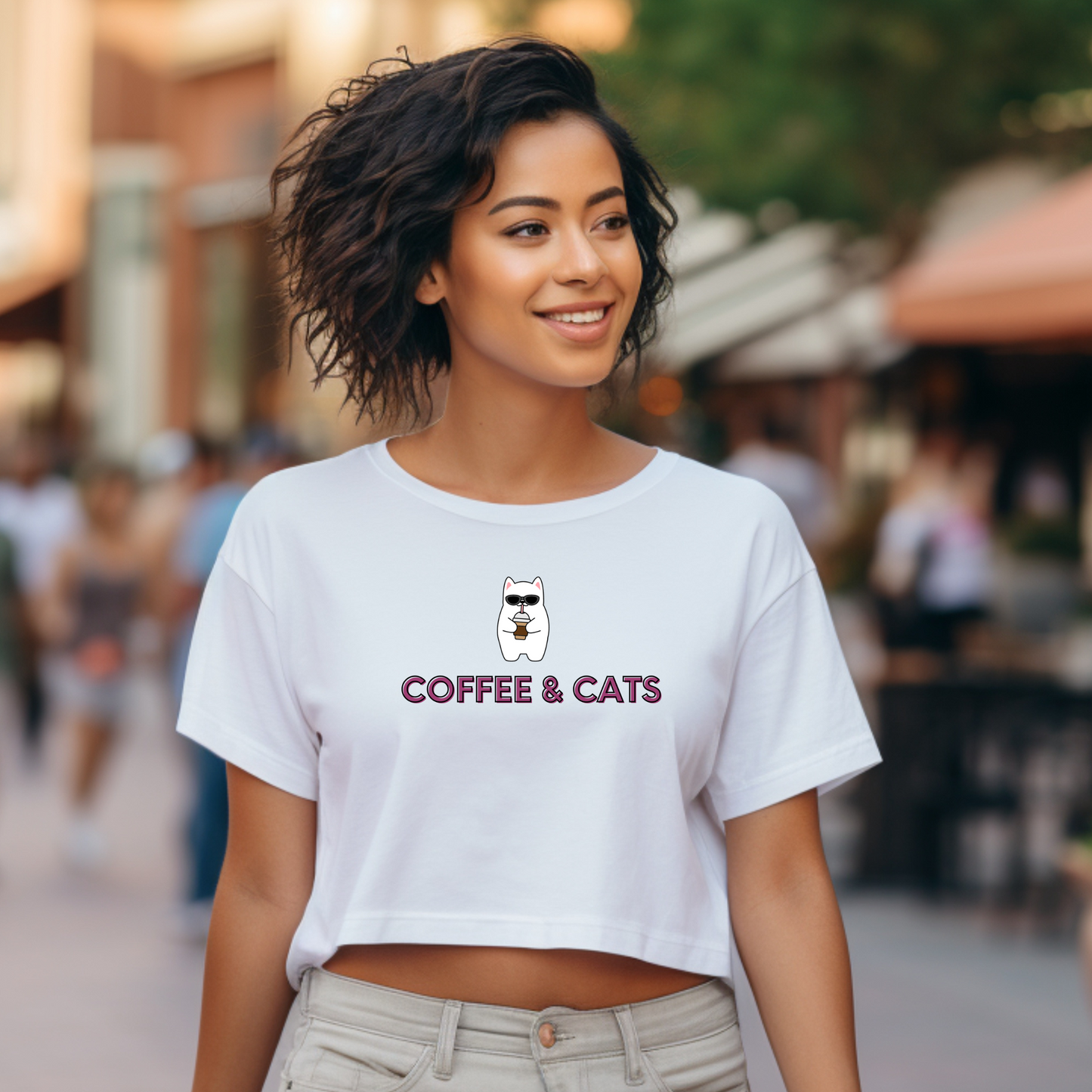 coffee and cats lover gift