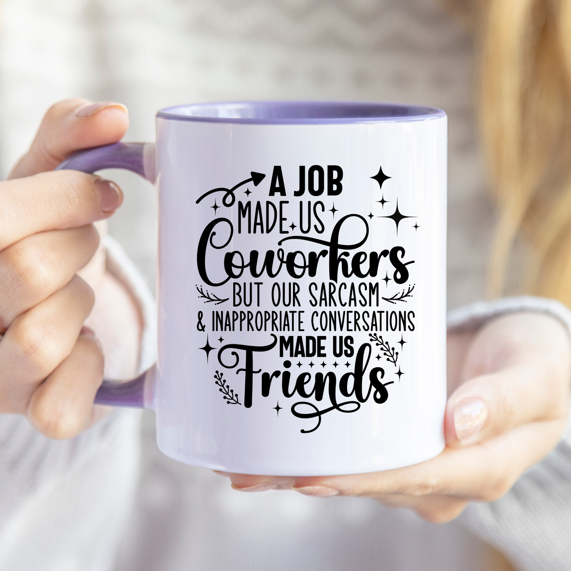 Personalised Mug Christmas Mug Coworker Custom Gift