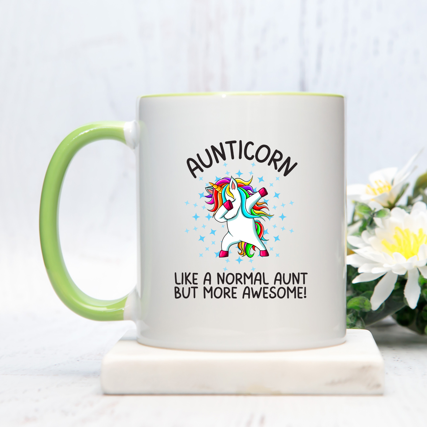 Personalised Aunty Mug Aunticorn mug