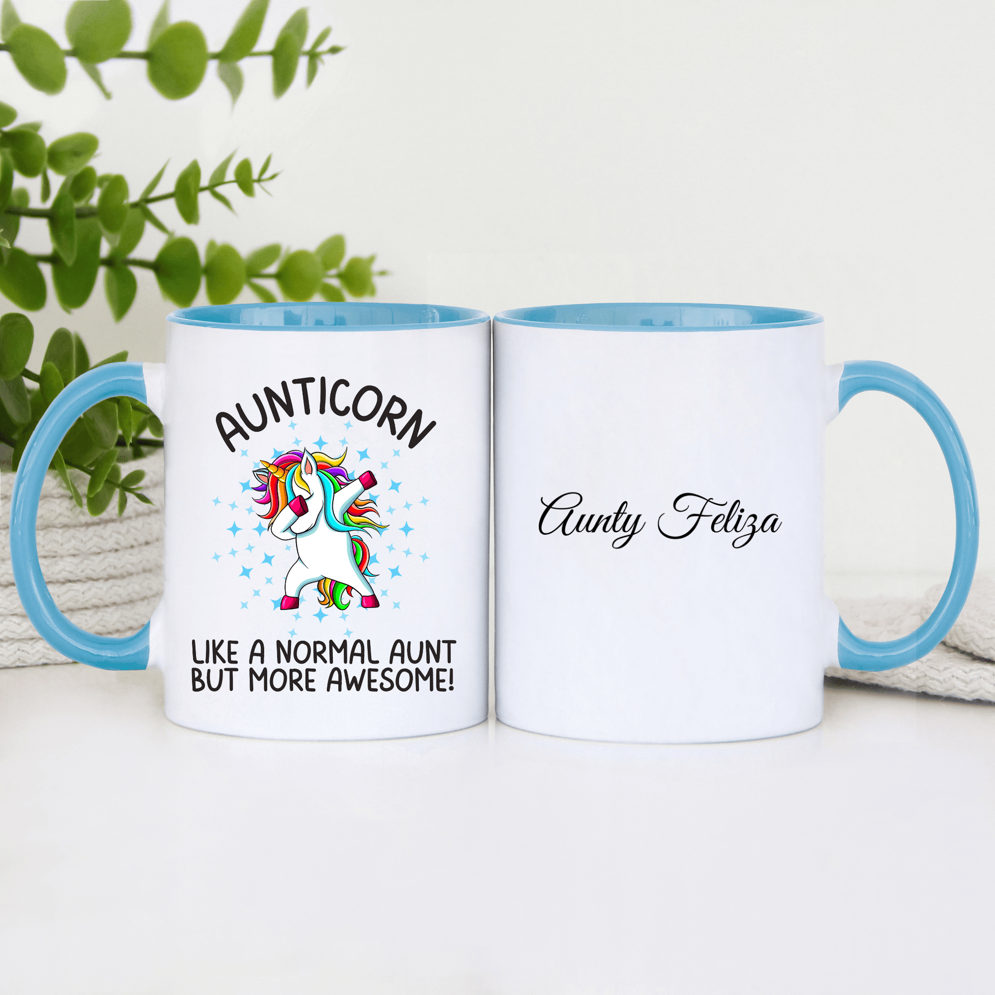 Personalised Aunty Mug