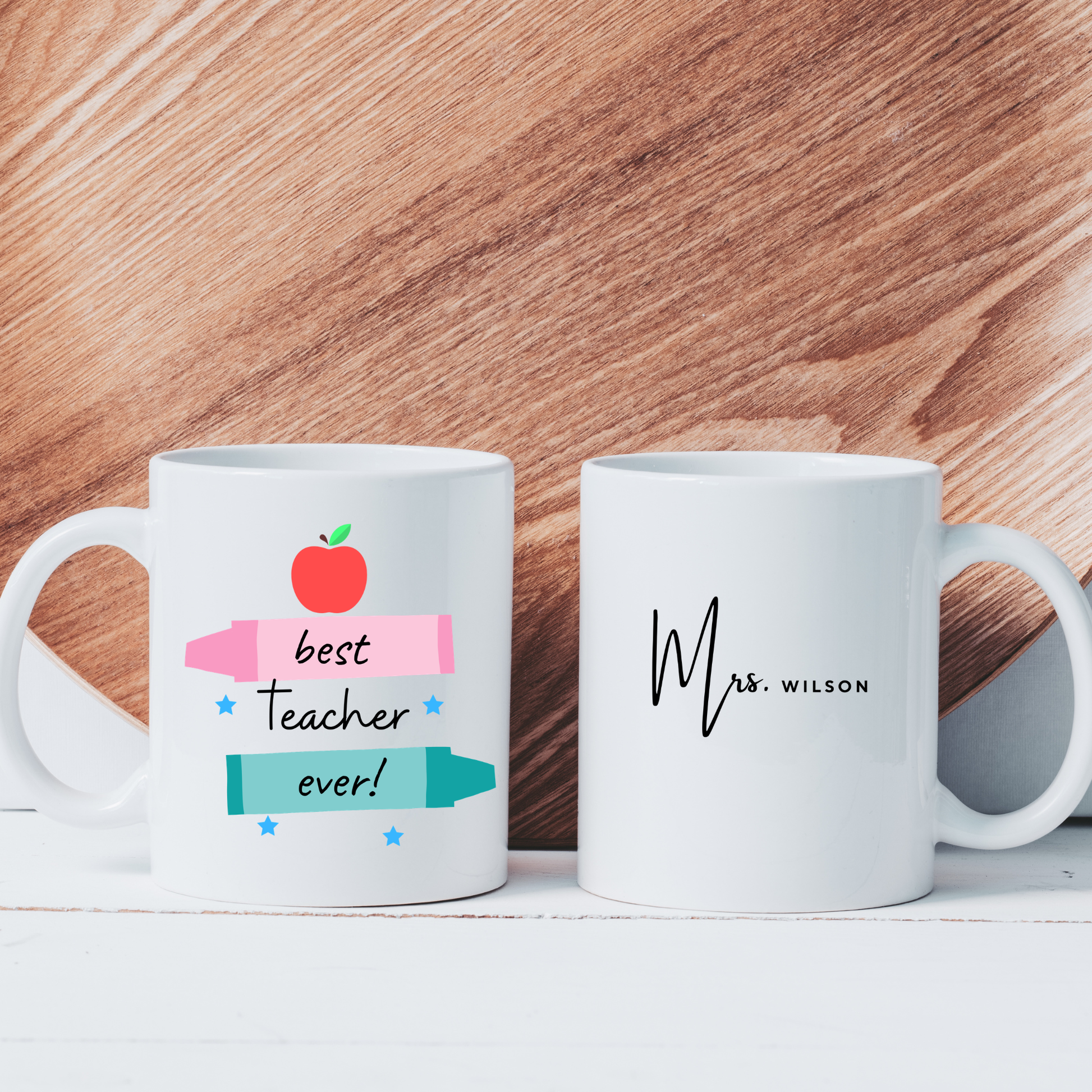 Personalised Best Teacher Ever Mug. Teacher Mug. Teacher Gifts. Teacher Appreciation Mug. Custom Mug Best Teacher Ever personalised Mug