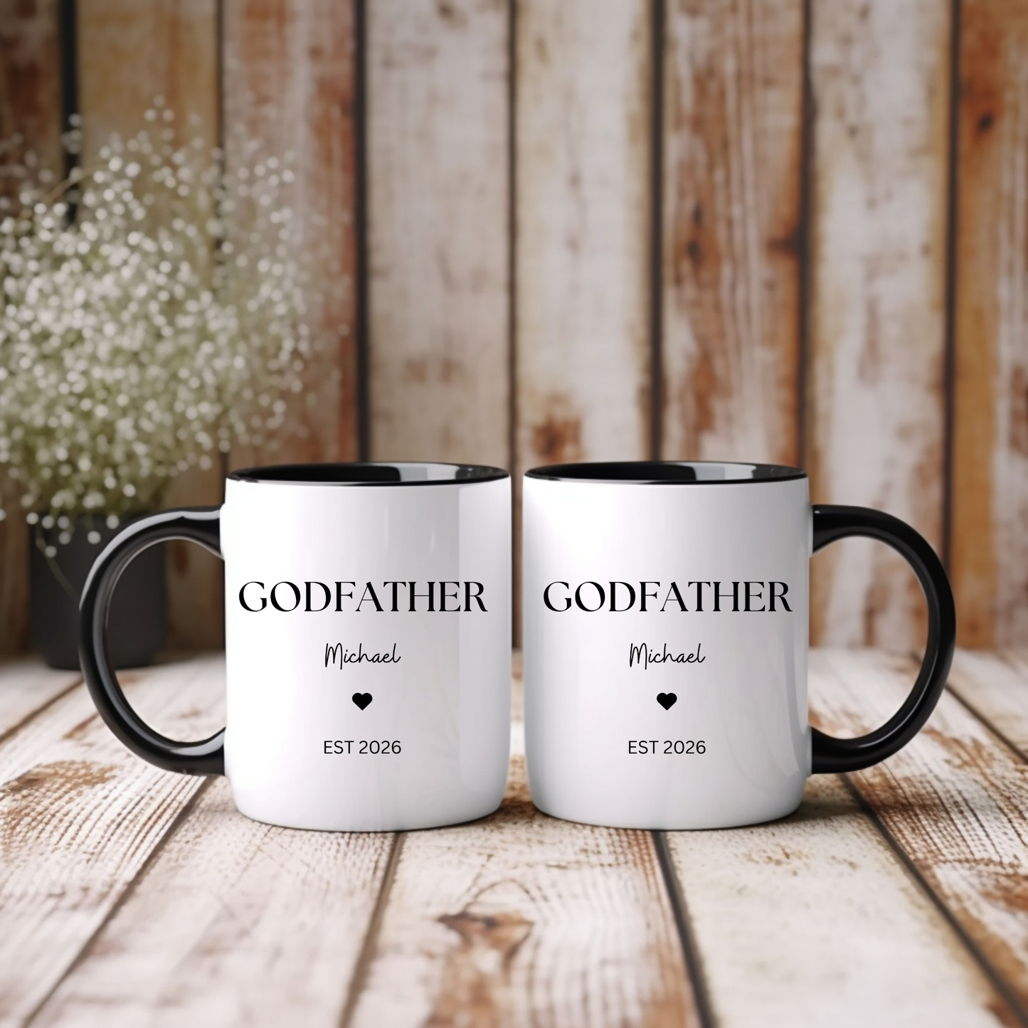 Godmother and Godfather Mug. Gifts Godparents Mugs. Personalised Godparents Mugs. Godmother Mug. Godfather Mug. Godparents Gifts Godparents