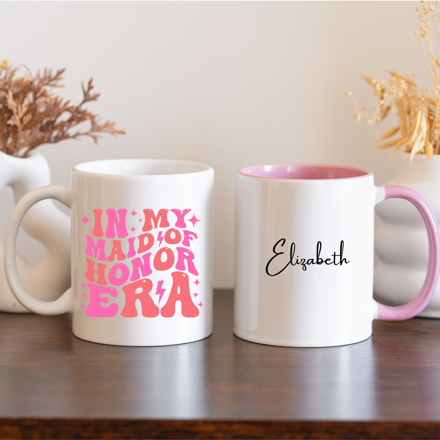 In My Maid of Honour Era Mug. Personalised Maid of Honour Mug. Custom Gift for Maid of Honour