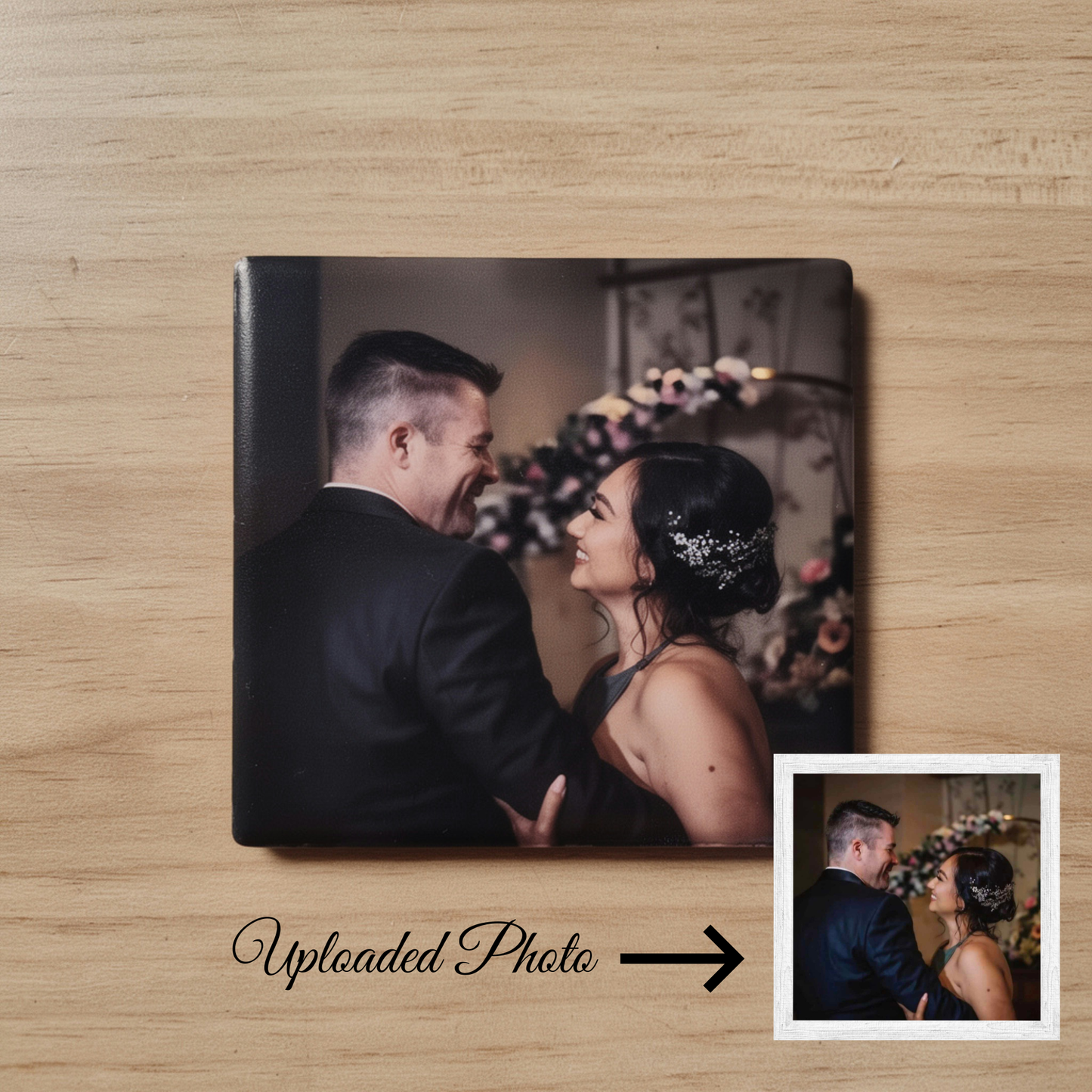 Custom Photo Ceramic Fridge Magnet. Personalised Picture Magnet. Custom Ceramic Fridge Magnet. Photo Fridge Magnet. Custom Ceramic Magnet