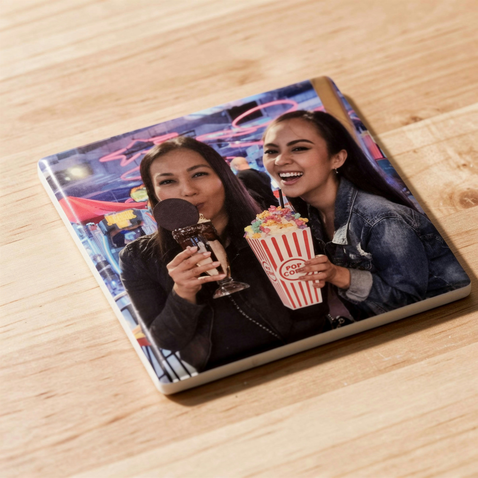 Custom Photo Ceramic Fridge Magnet. Personalised Picture Magnet. Custom Ceramic Fridge Magnet. Photo Fridge Magnet. Custom Ceramic Magnet