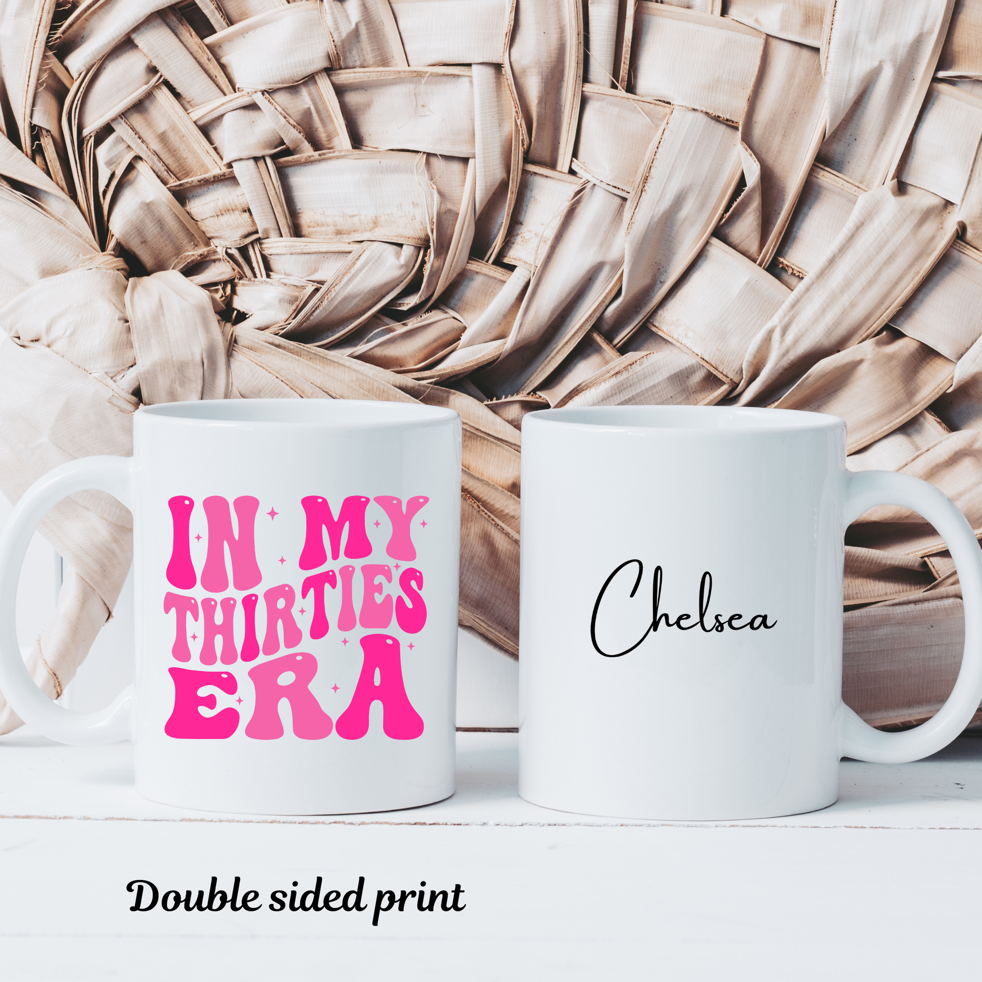 In My Thirties Era Mug. Custom 30's Mug. Personalised 30's Mug. 30th Birthday Gift. Personalised 30th Birthday Gift. Milestone Birthday Gift