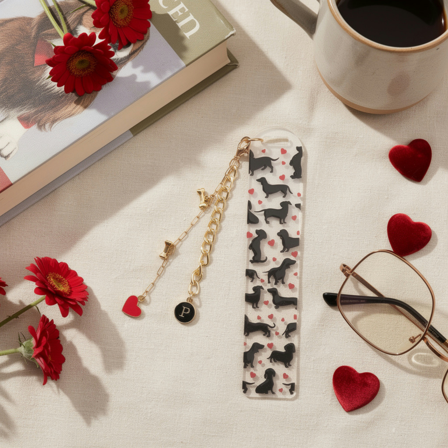 Dachshund Bookmark Dog Lover Bookmark Weiner Dog Bookmark