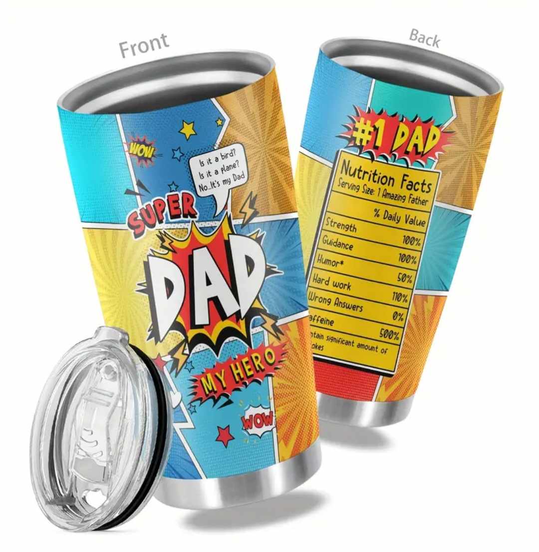 Dad Stainless Steel Tumbler