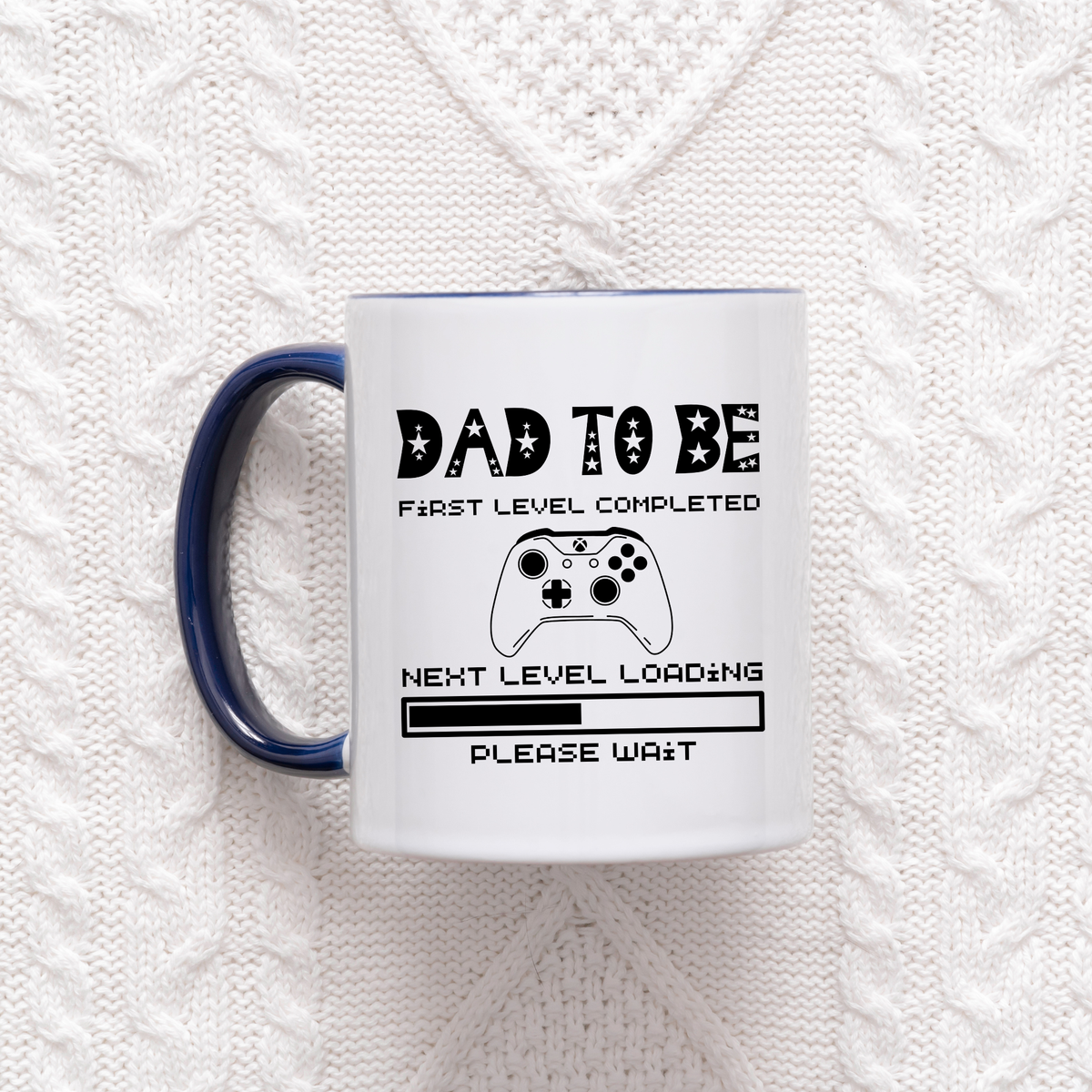 Personalised Dad to be mug Gamer Dad Mug