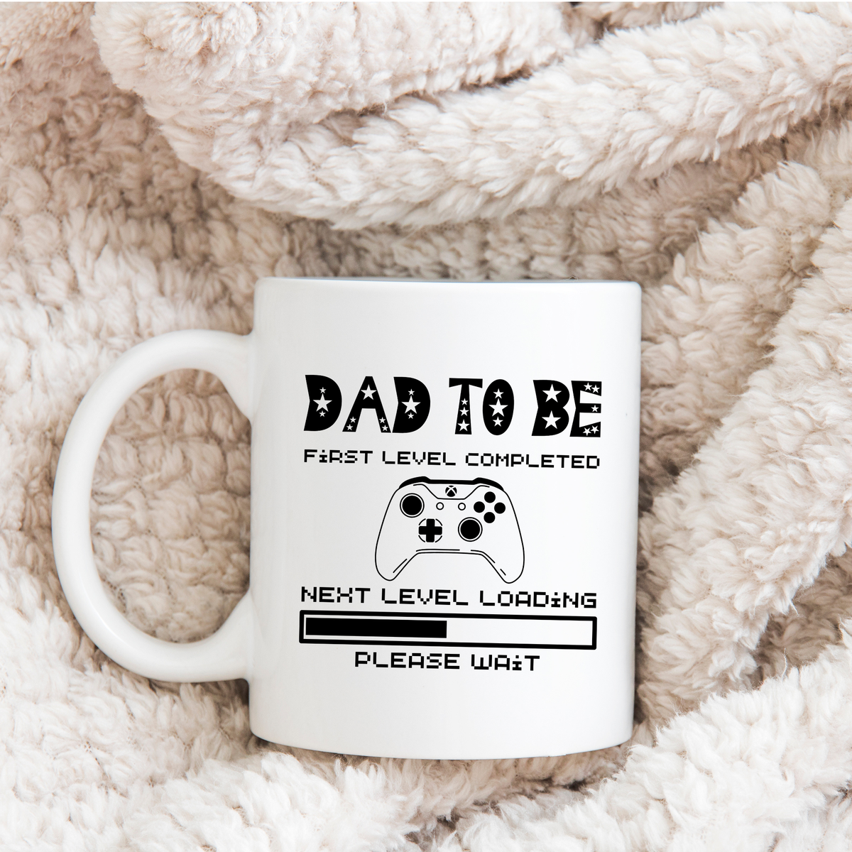 Personalised Dad to be mug Gamer Dad Mug