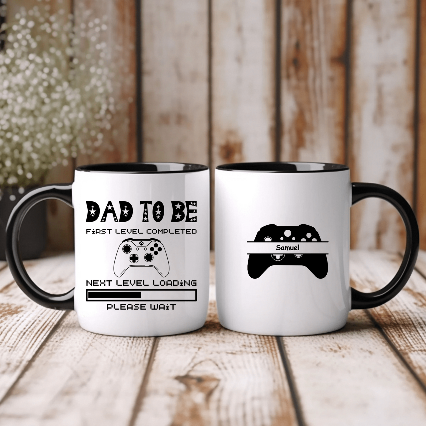 Personalised Dad to be mug