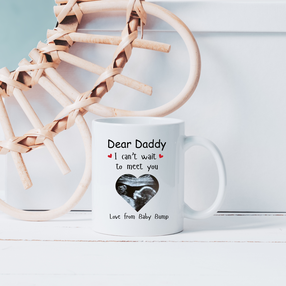 Dad Baby Reveal Mug