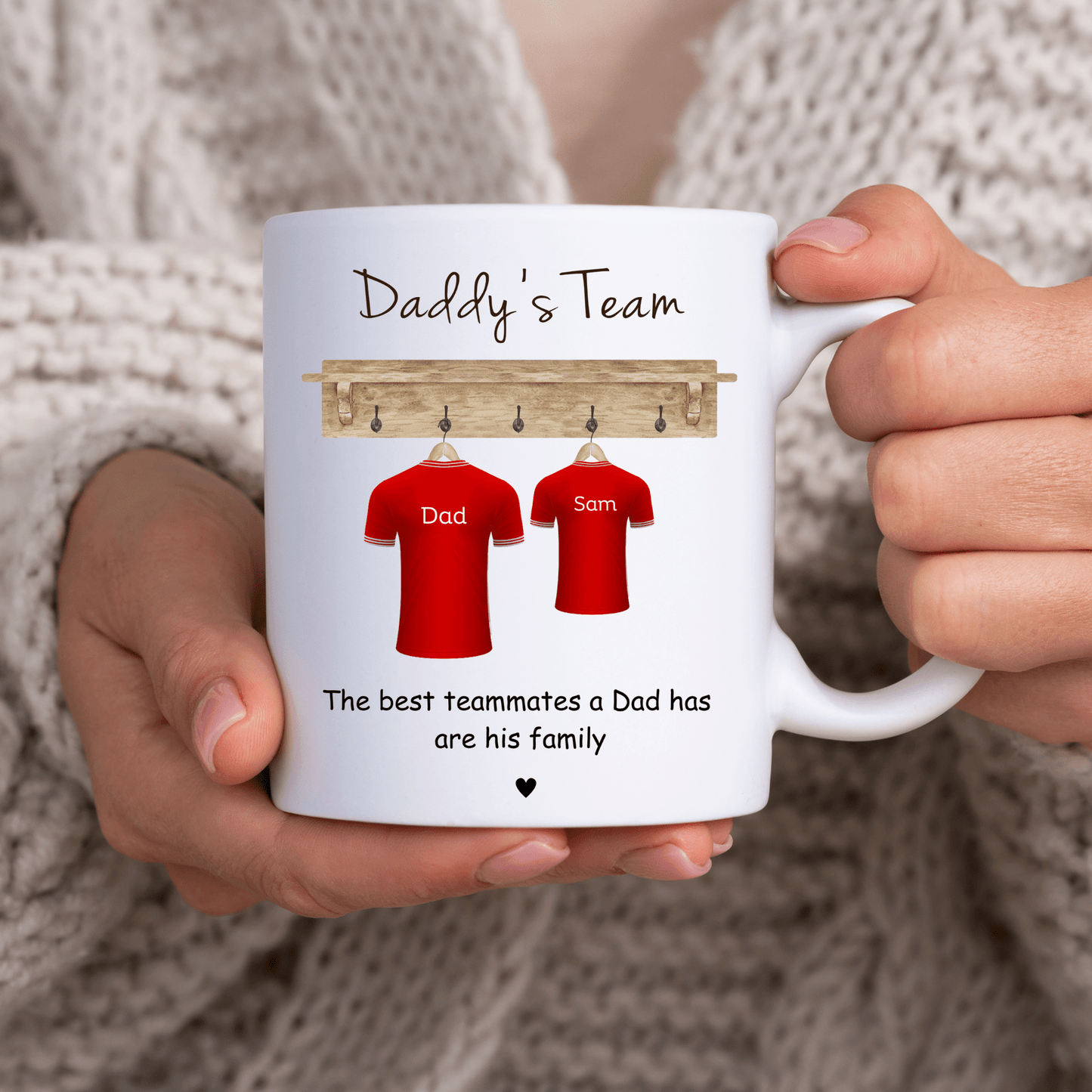 Daddy's Team Mug