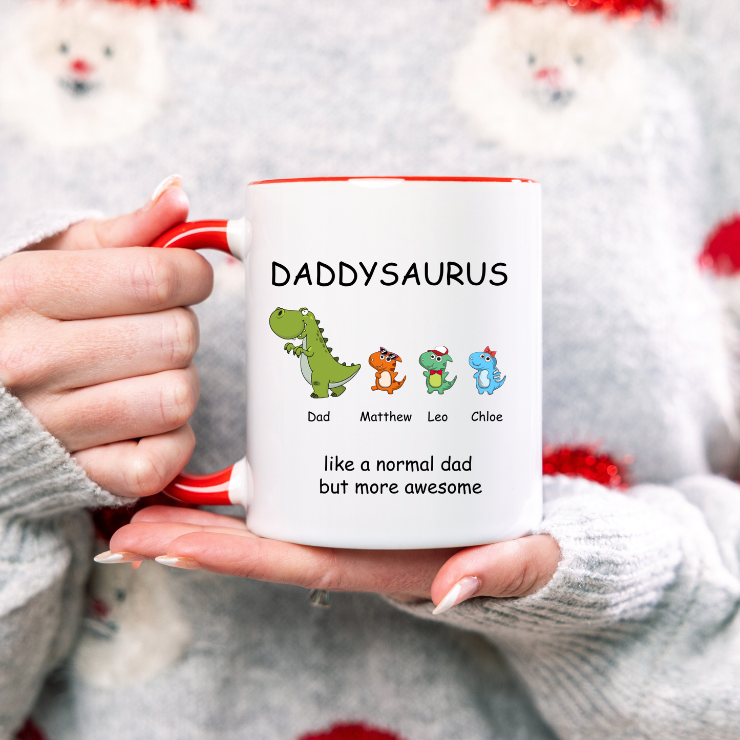 Daddysaurus mug