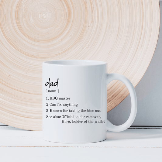 Dad's Personality Traits Mug