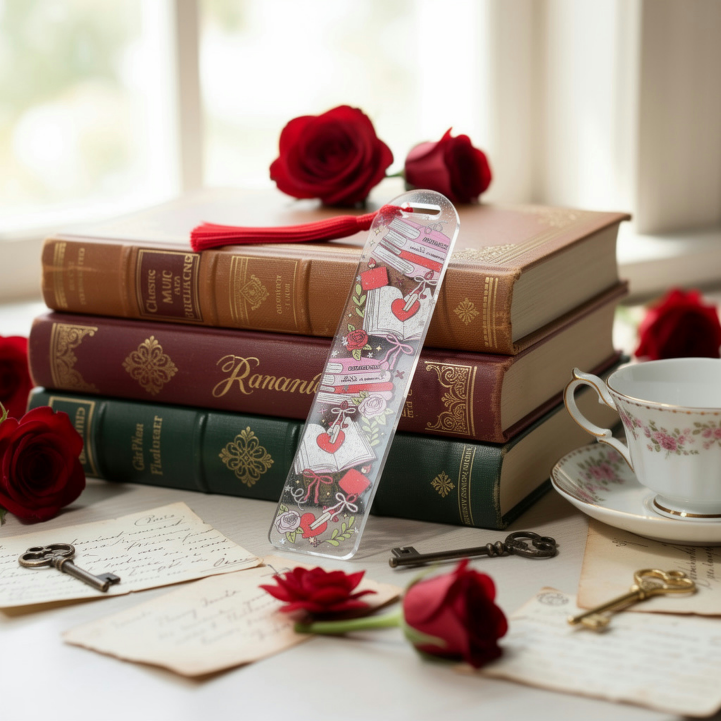 Spicy Romance Bookmark. Spicy Romance Reader Bookmark. Spicy Romance Gift