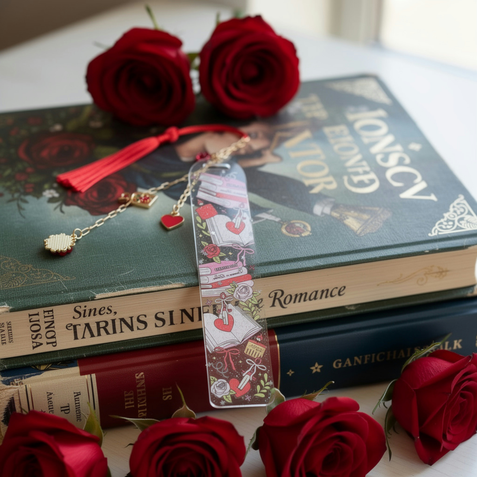Spicy Romance Bookmark. Spicy Romance Reader Bookmark. Spicy Romance Gift