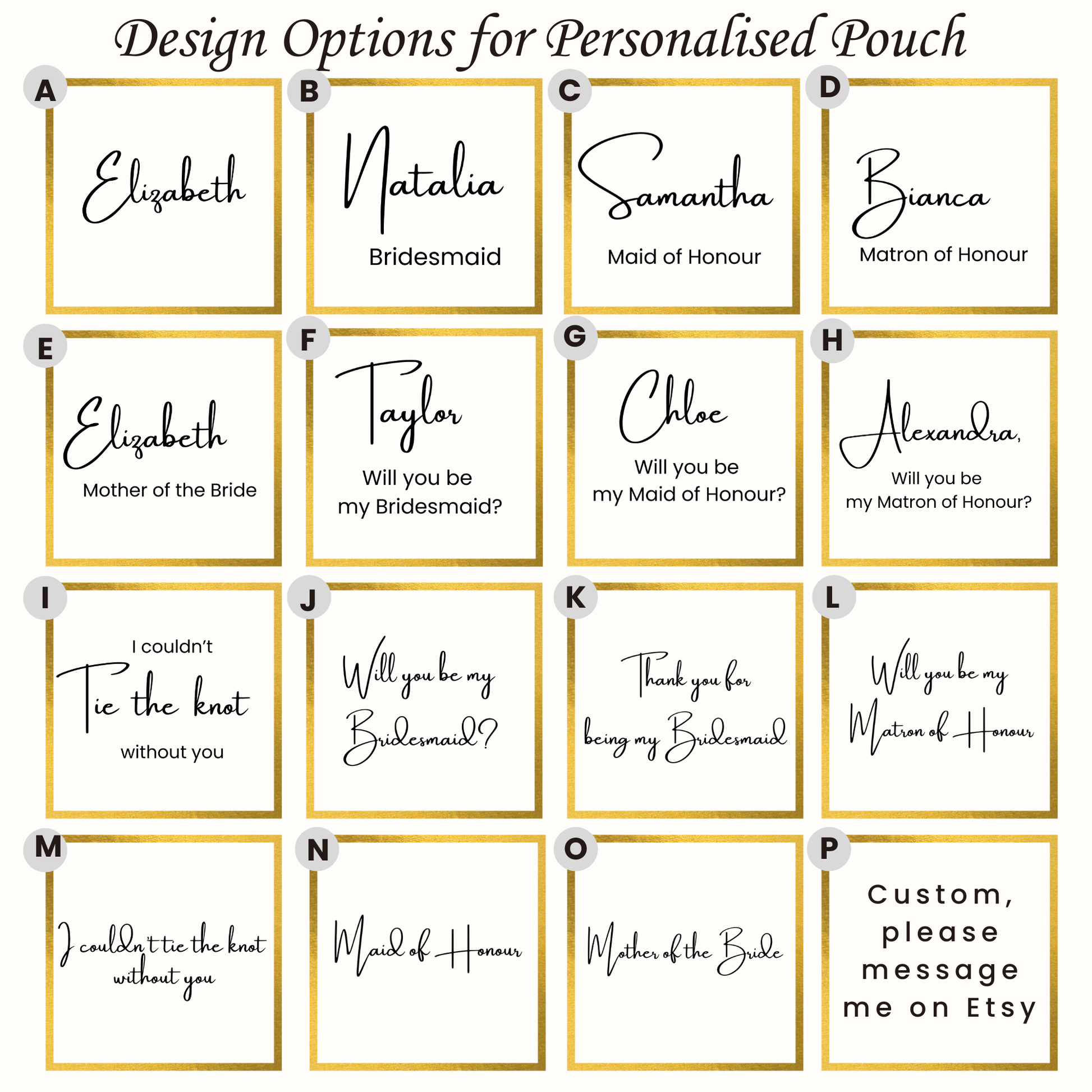 Design Options Bridesmaid Proposal Gift Bridesmaid Gifts, I couldn't tie the knot without you