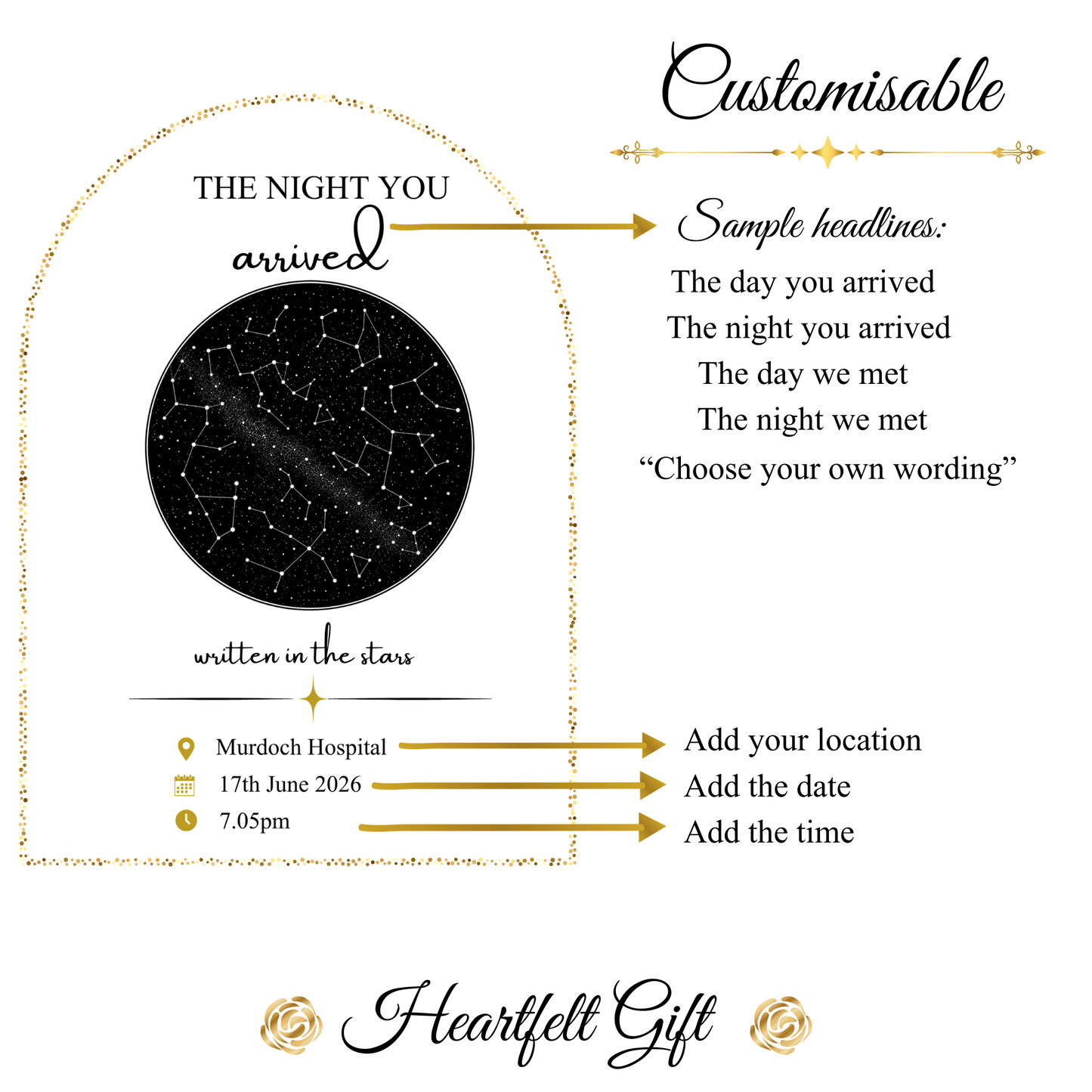 Custom details for the Star Alignment Mug 
Constellation Mug 
Night Sky Mug