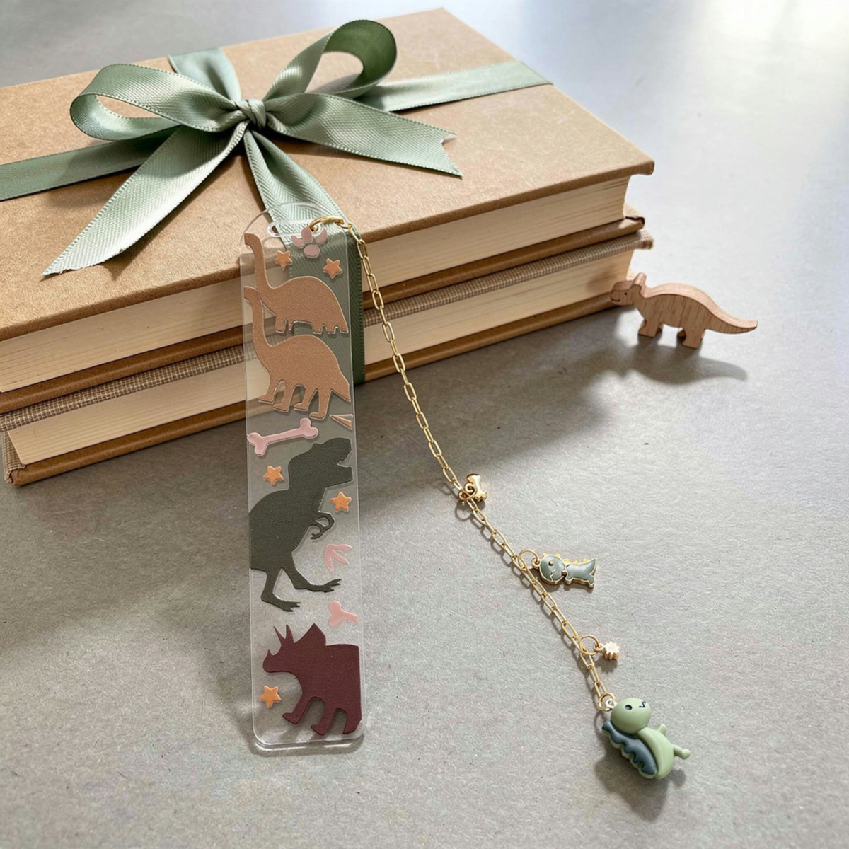 Dinosaur Bookmark for Kids . Dino Bookmark .  Dinosaur Lover Gift . Dinosaur Lover Bookmark for Kids