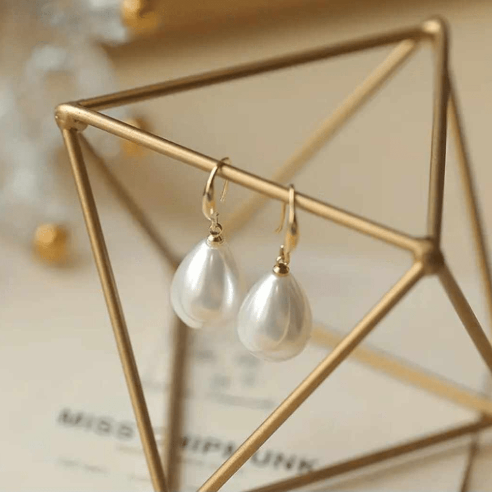 pearl earrings