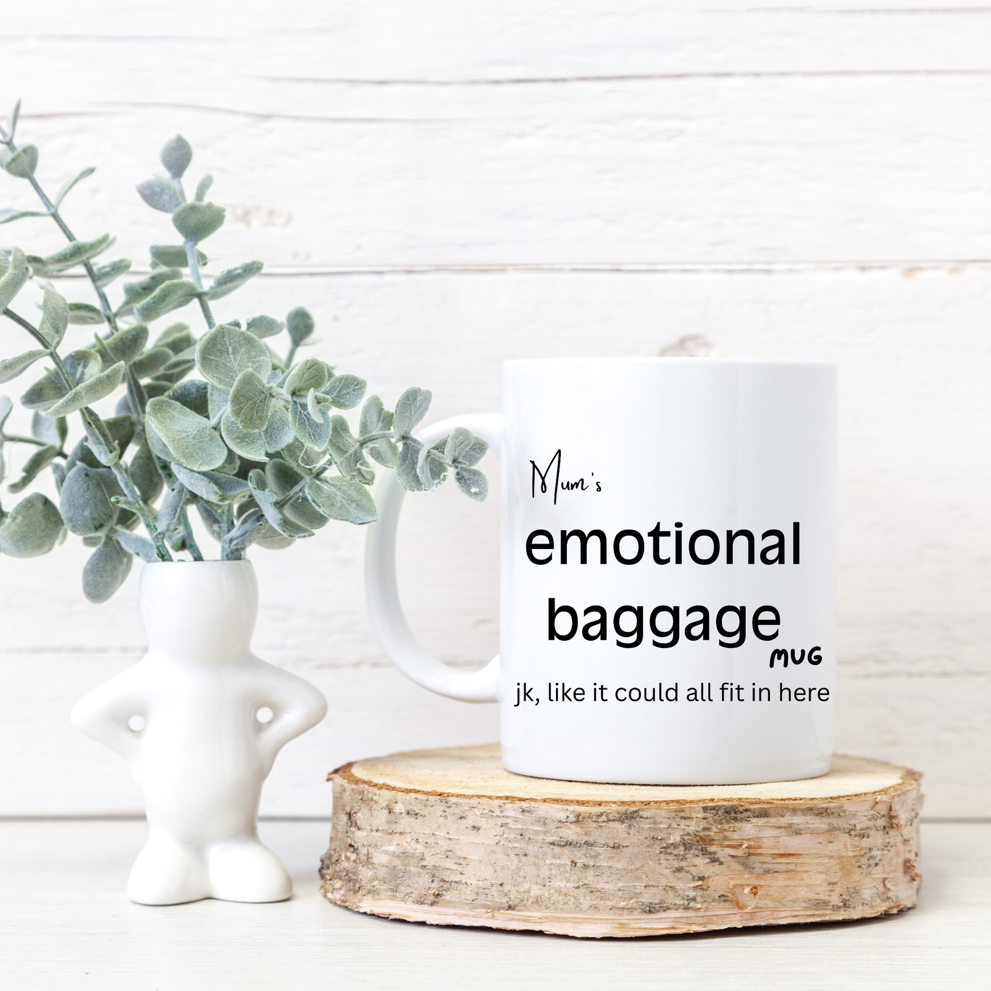 Emotional baggage mug. Secret Santa gift idea