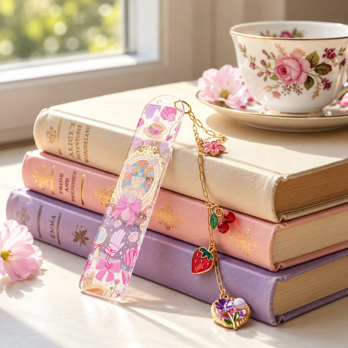 Princess Bookmark Fairytale Bookmark Castle Bookmark