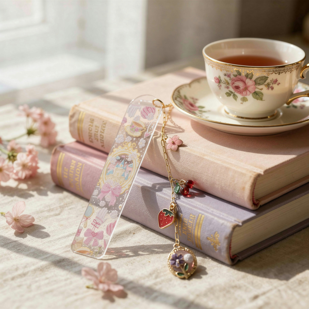 Princess Bookmark Fairytale Bookmark Castle Bookmark