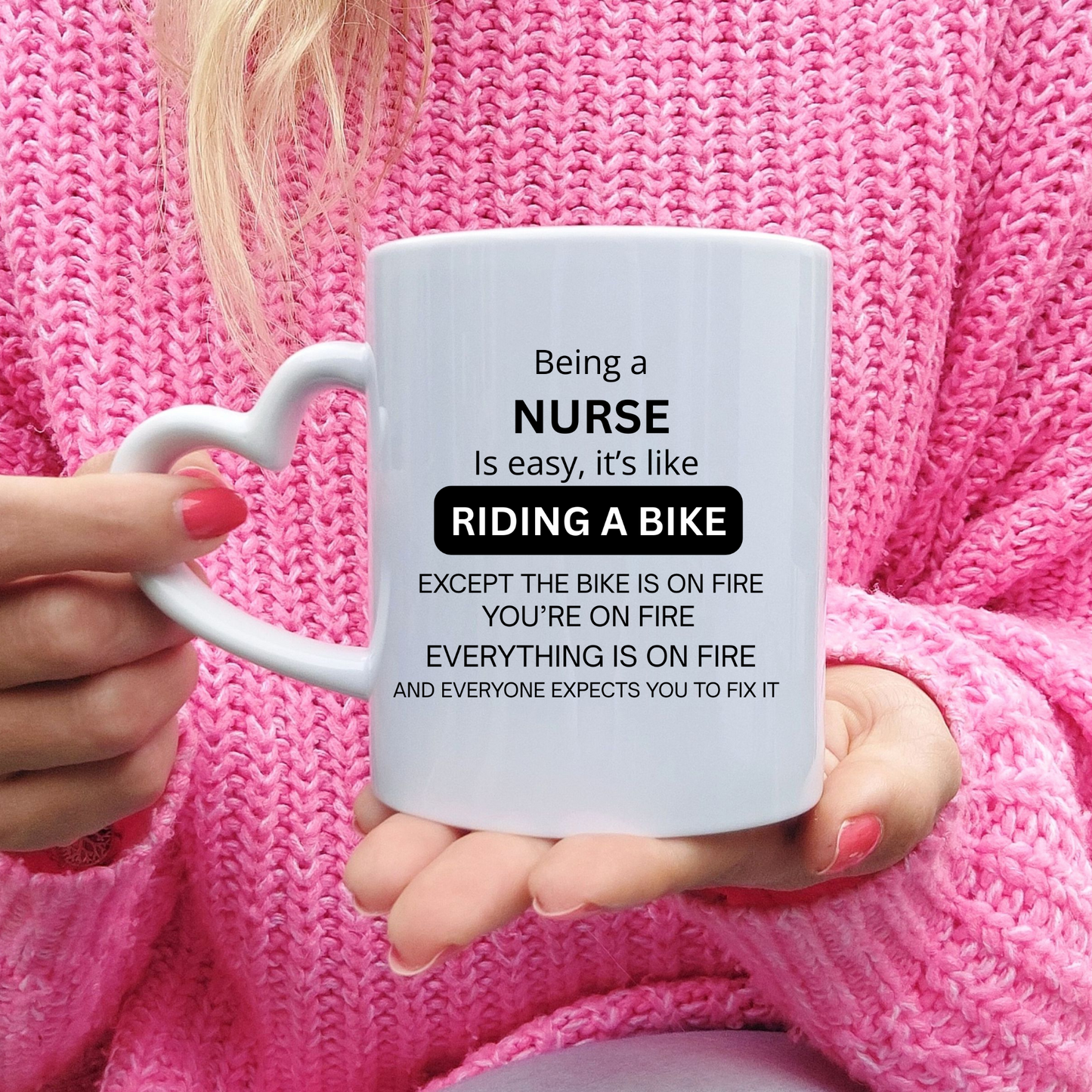 Personalised Nurse Mug. Custom Nurse Gift. Nurse Appreciation Gift. Nursing Graduation Gift. Funny RN Gift. Custom RN Gift