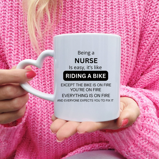 Personalised Nurse Mug. Custom Nurse Gift. Nurse Appreciation Gift. Nursing Graduation Gift. Funny RN Gift. Custom RN Gift