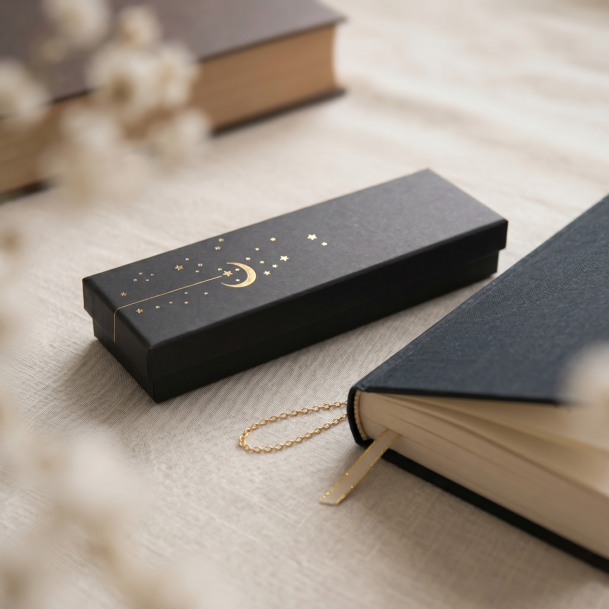 Gift box for bookmark