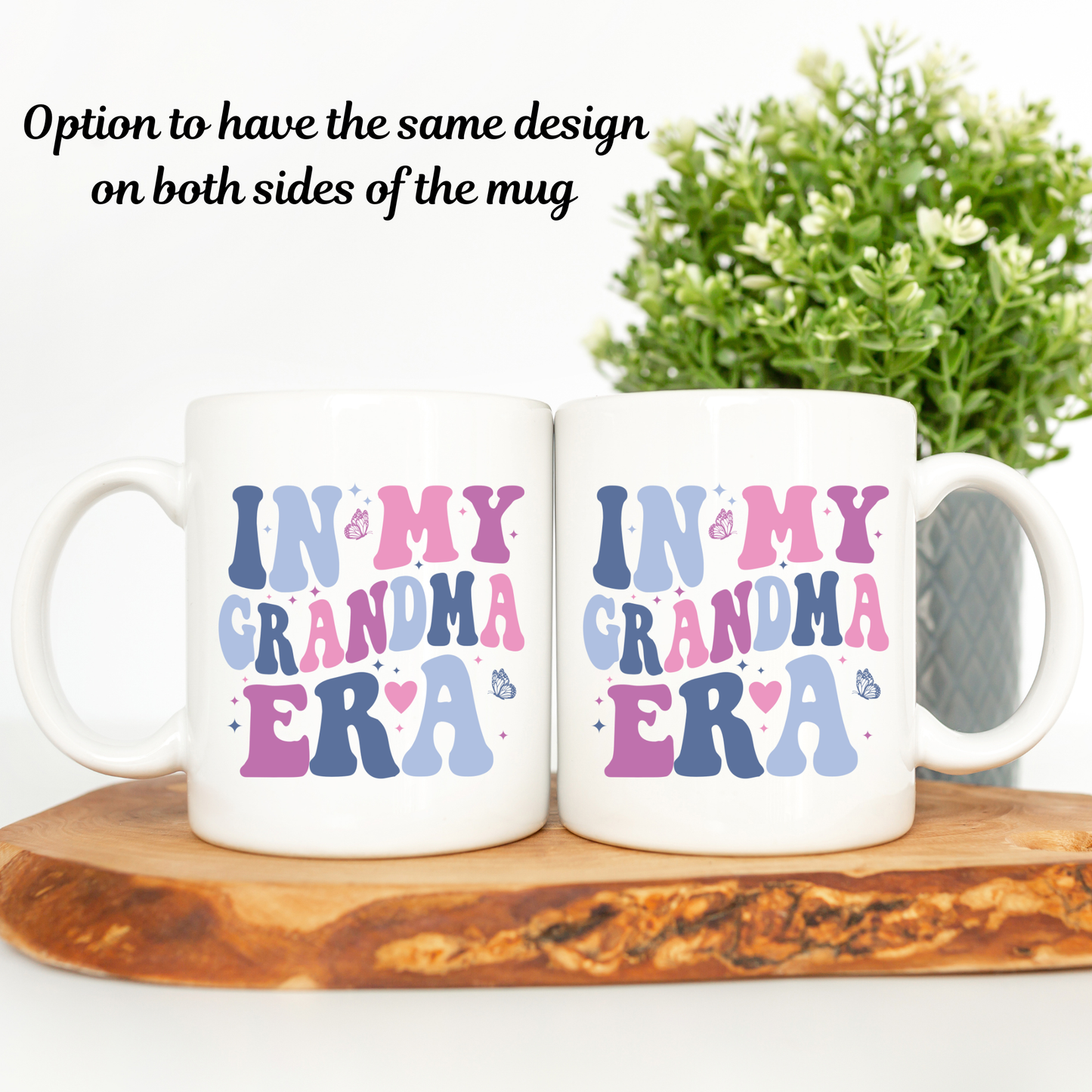 In My Grandma Era Mug. Personalised Grandma Mug