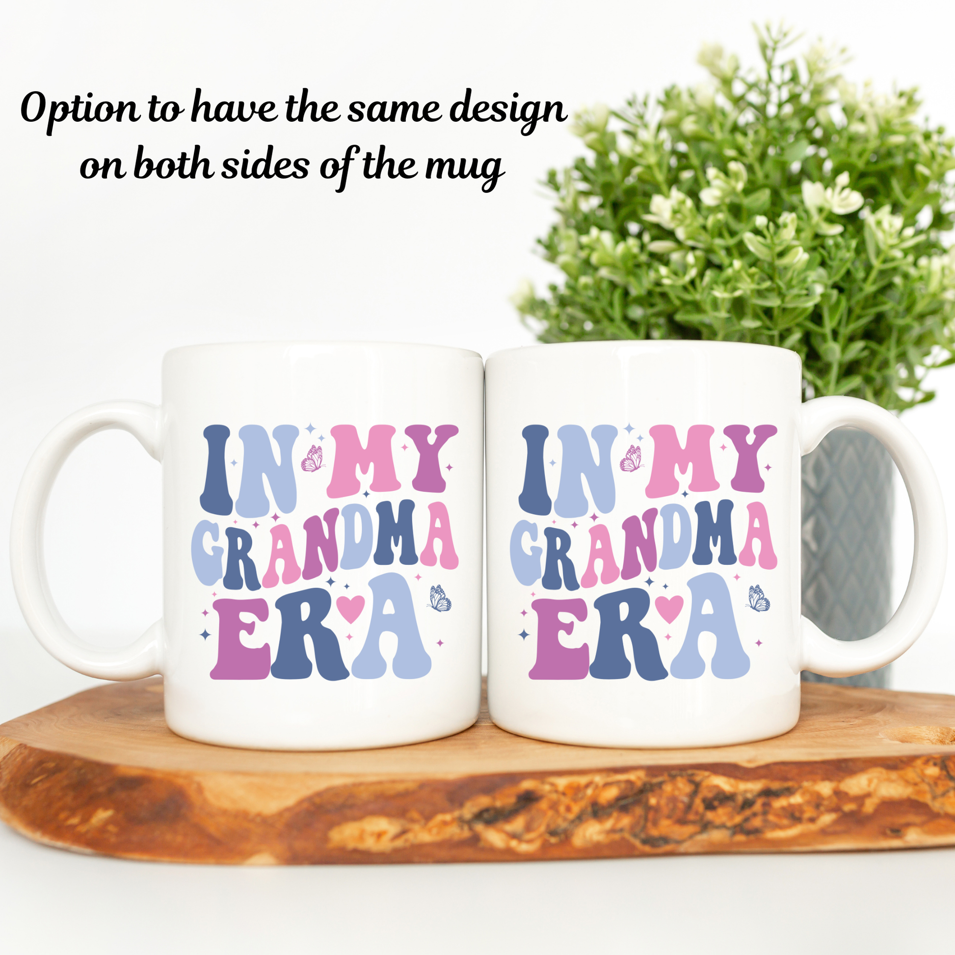 In My Grandma Era Mug. Personalised Grandma Mug