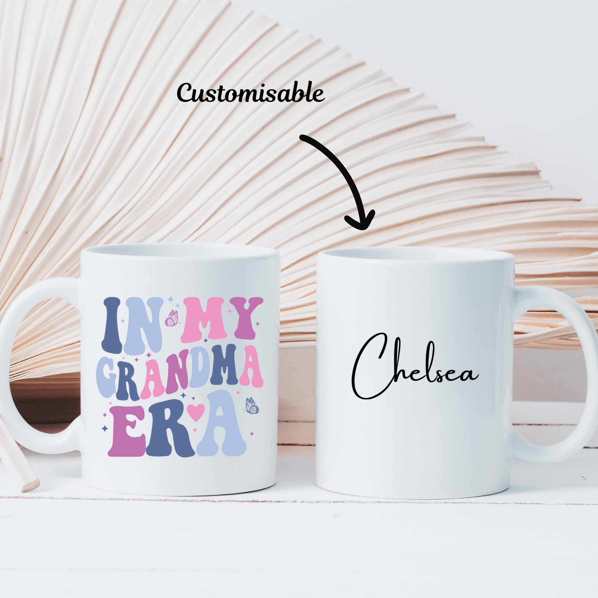 In My Grandma Era Mug. Personalised Grandma Mug