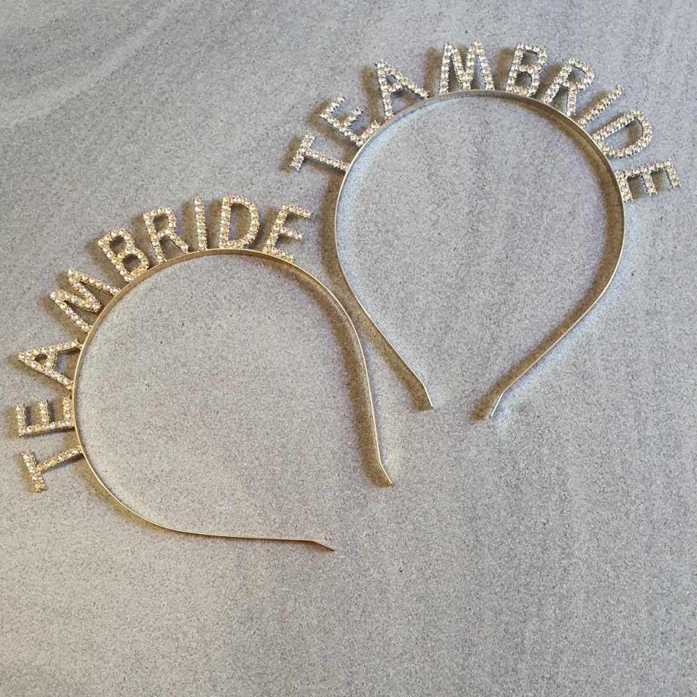 Team bride headband