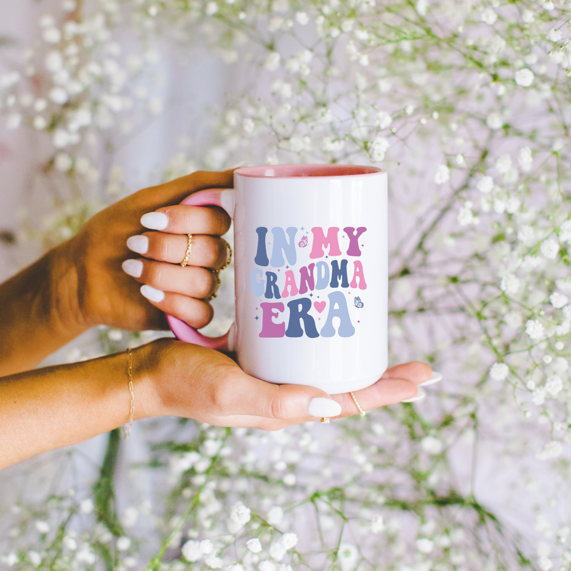 In My Grandma Era Mug. Personalised Grandma Mug