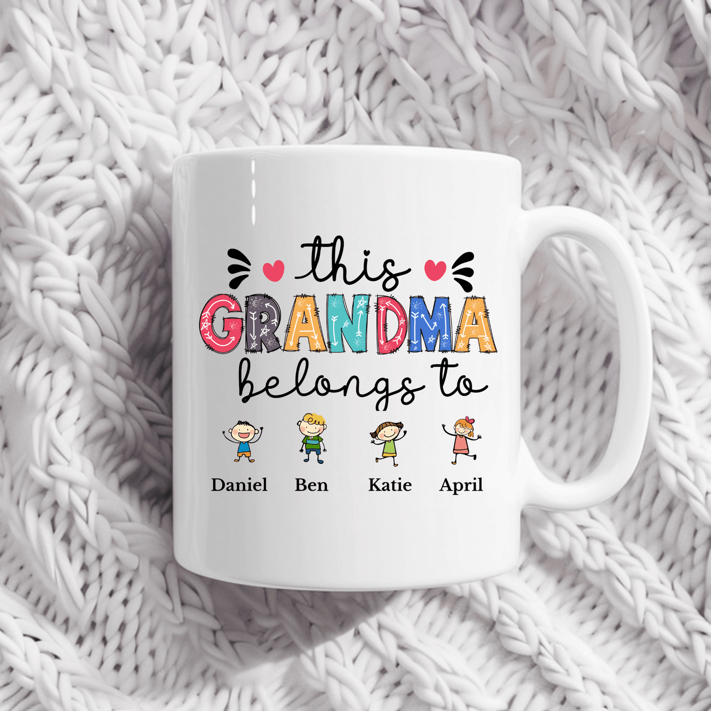 this grandma belong to mug