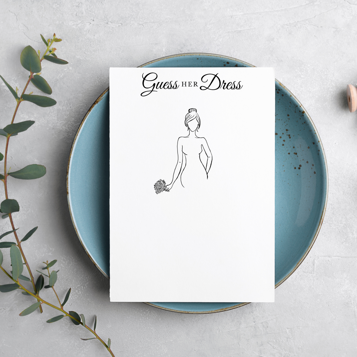 Guess the Dress Bridal Shower Game PRINTED Bridal Shower Game  Australia