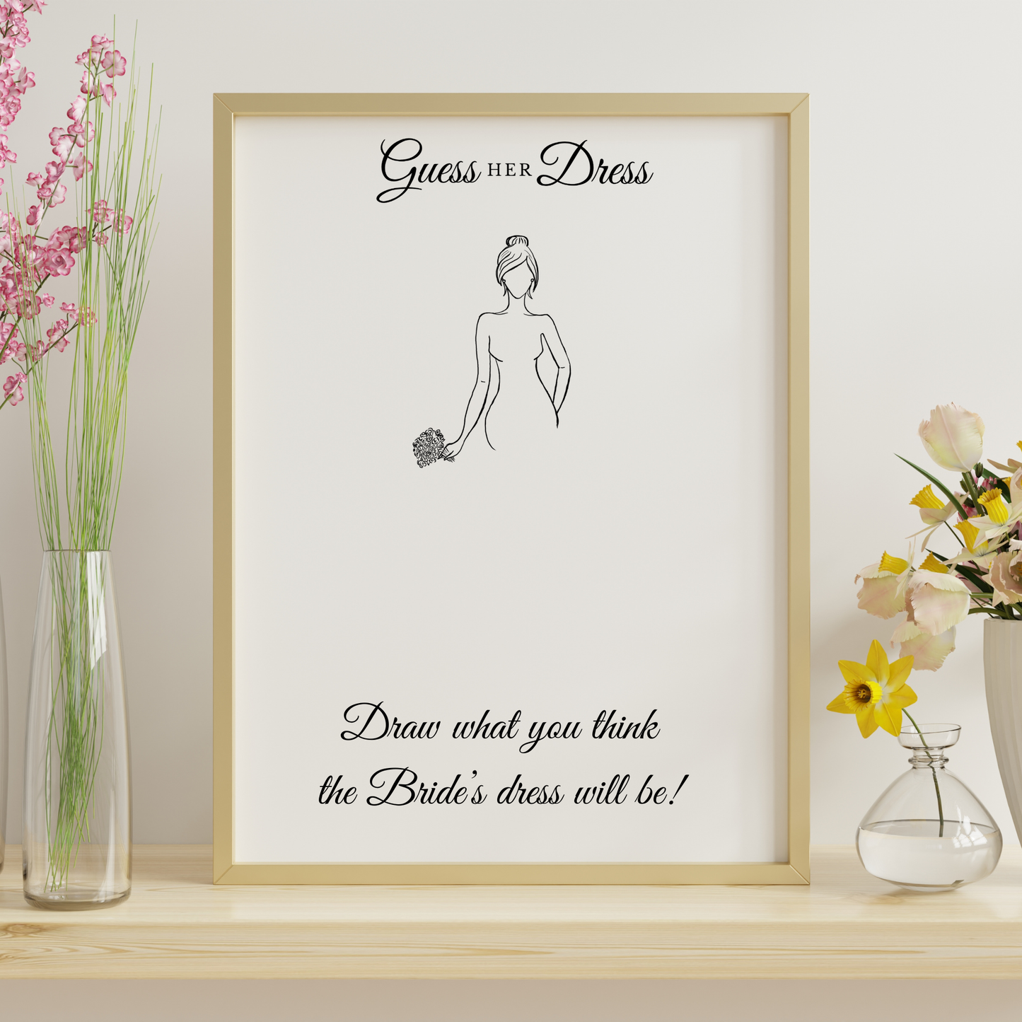 Guess the Dress Bridal Shower Game PRINTED Bridal Shower Game  Australia