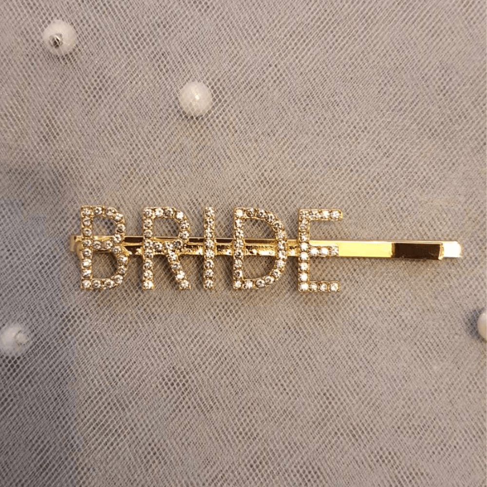 Bride hair clip