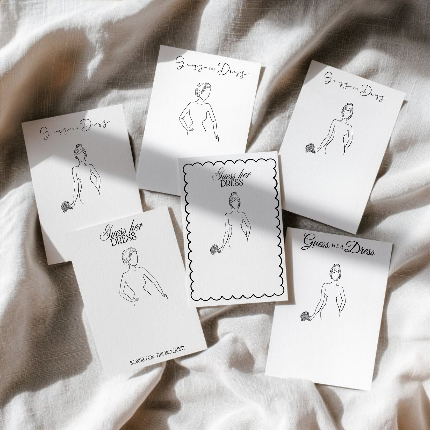 Guess the Dress Bridal Shower Game PRINTED Bridal Shower Game  Australia
