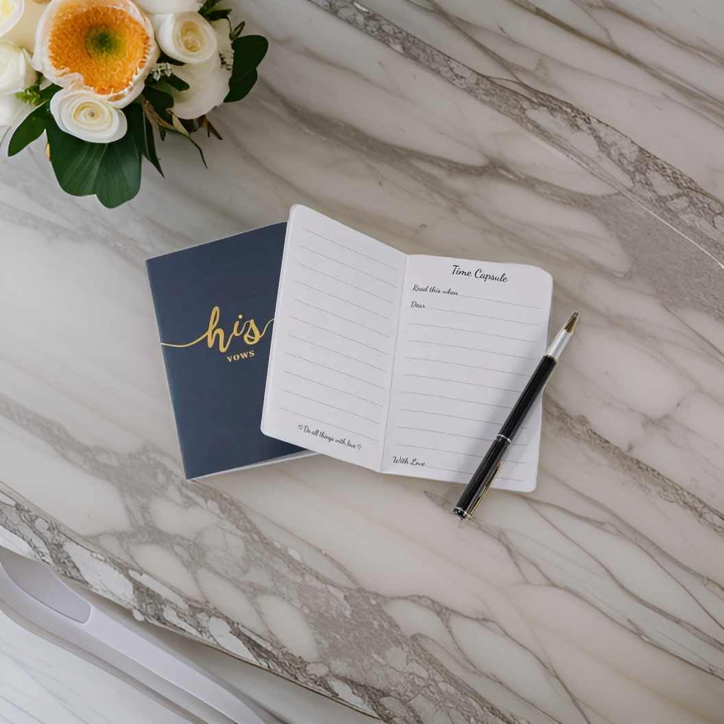 His and hers vows book